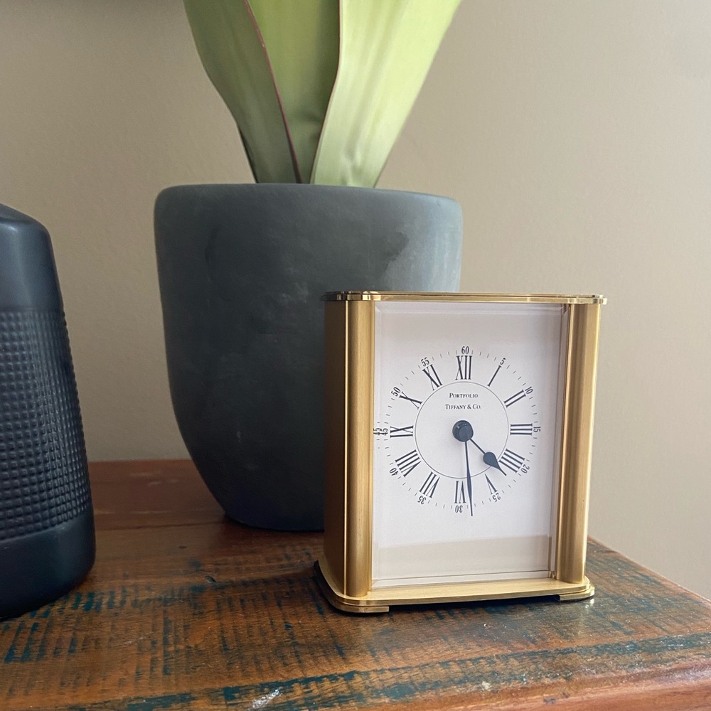 Tiffany & Co Portfolio Clock